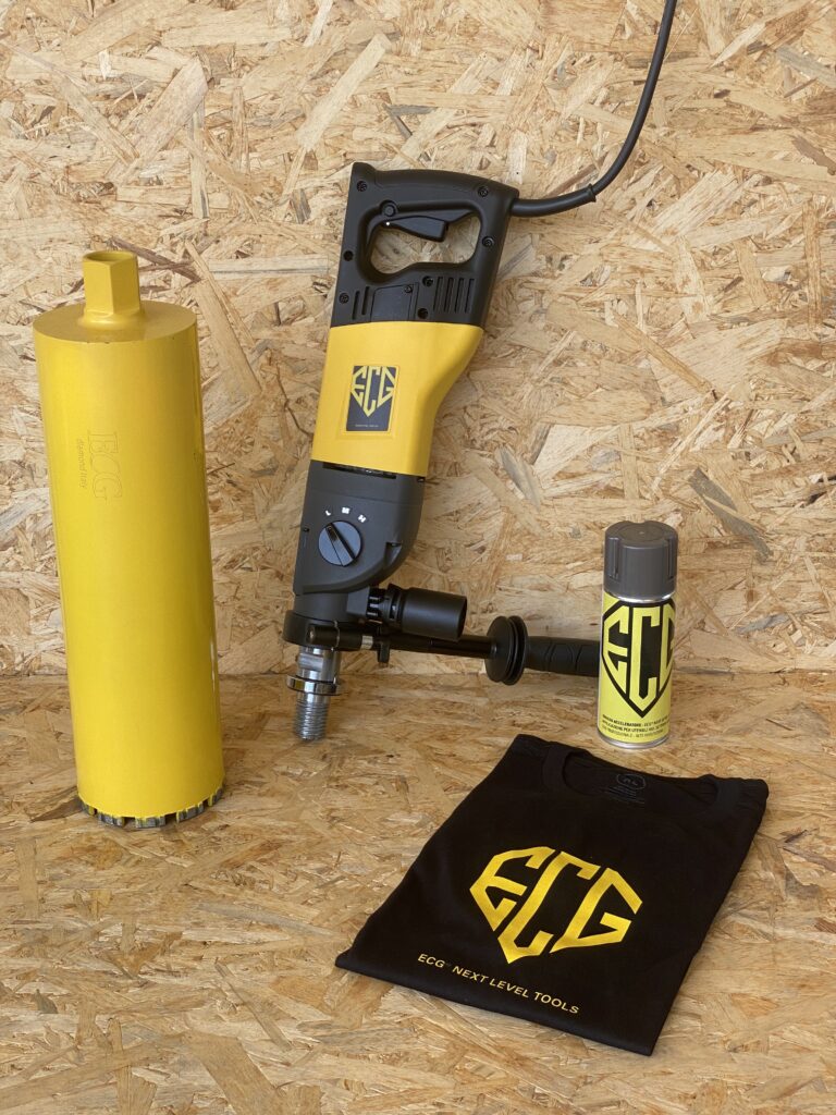 Carotatrice portatile ECG-W-180 carotatrice-portatile-ecg-aspirazione-polveri